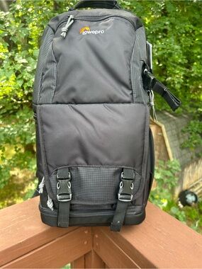 Black Men’s Camera Sling Bag - Compact Travel Pack